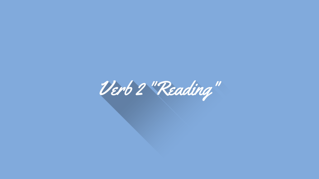 Verb 2 Reading